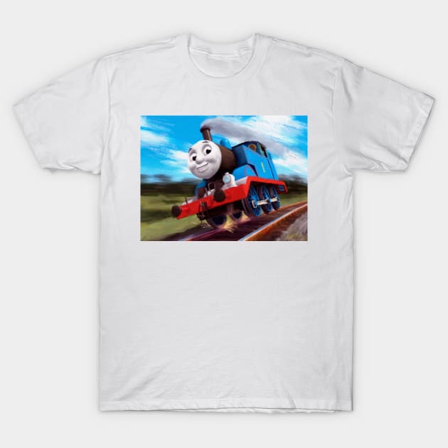 Thomas the Tank Engine T-Shirt by jsart2020